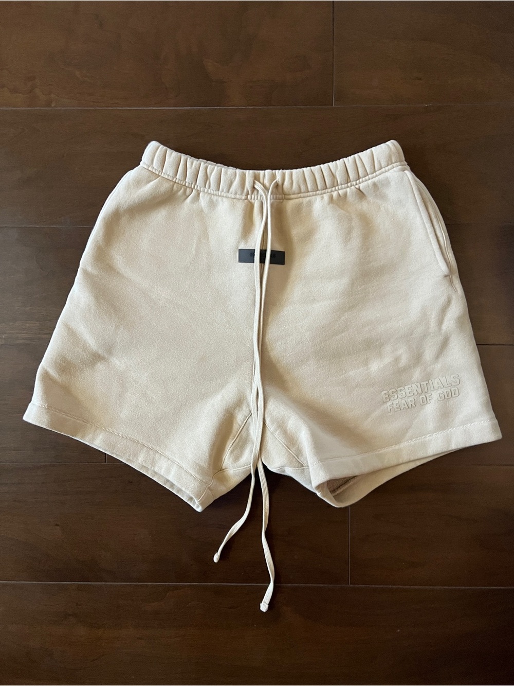 Fear of God Essentials Men's Tan Fleece Shorts